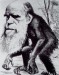 Karikatura Darwina